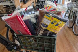 お待たせしました！人気の岡製作所　カゴカバー　入荷しました！